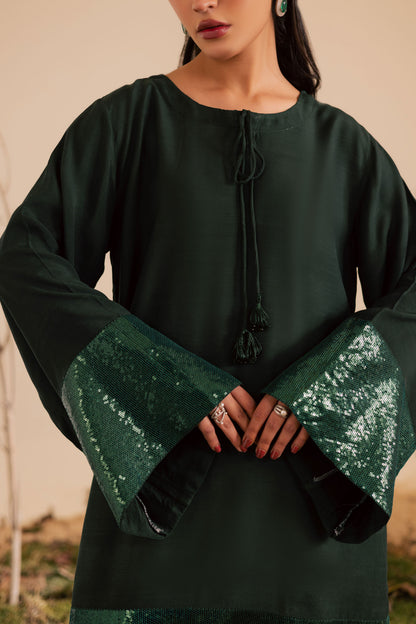 2PC Luxury Embroidered Dress- RSBG18