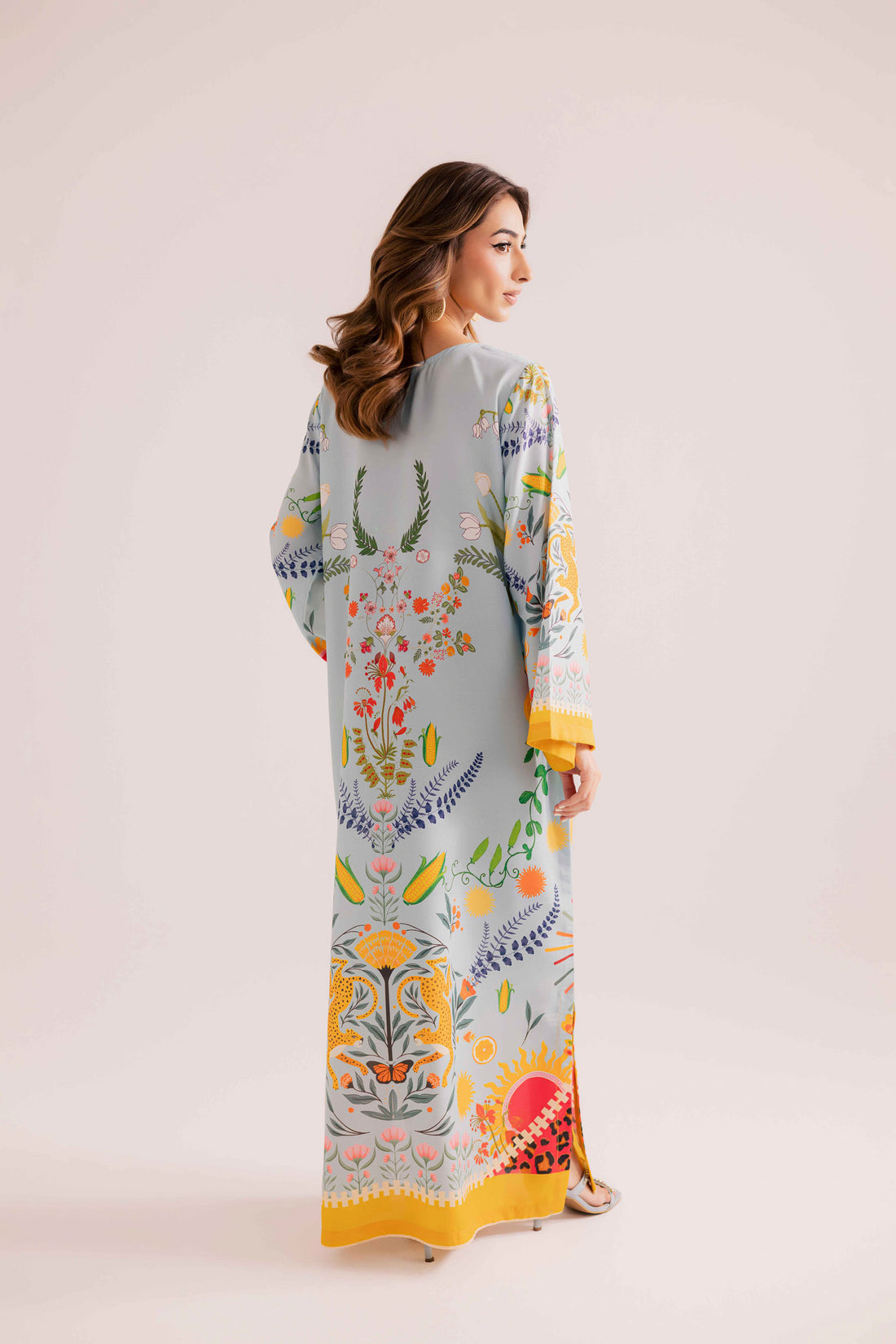 KF11 - Printed Kaftaan
