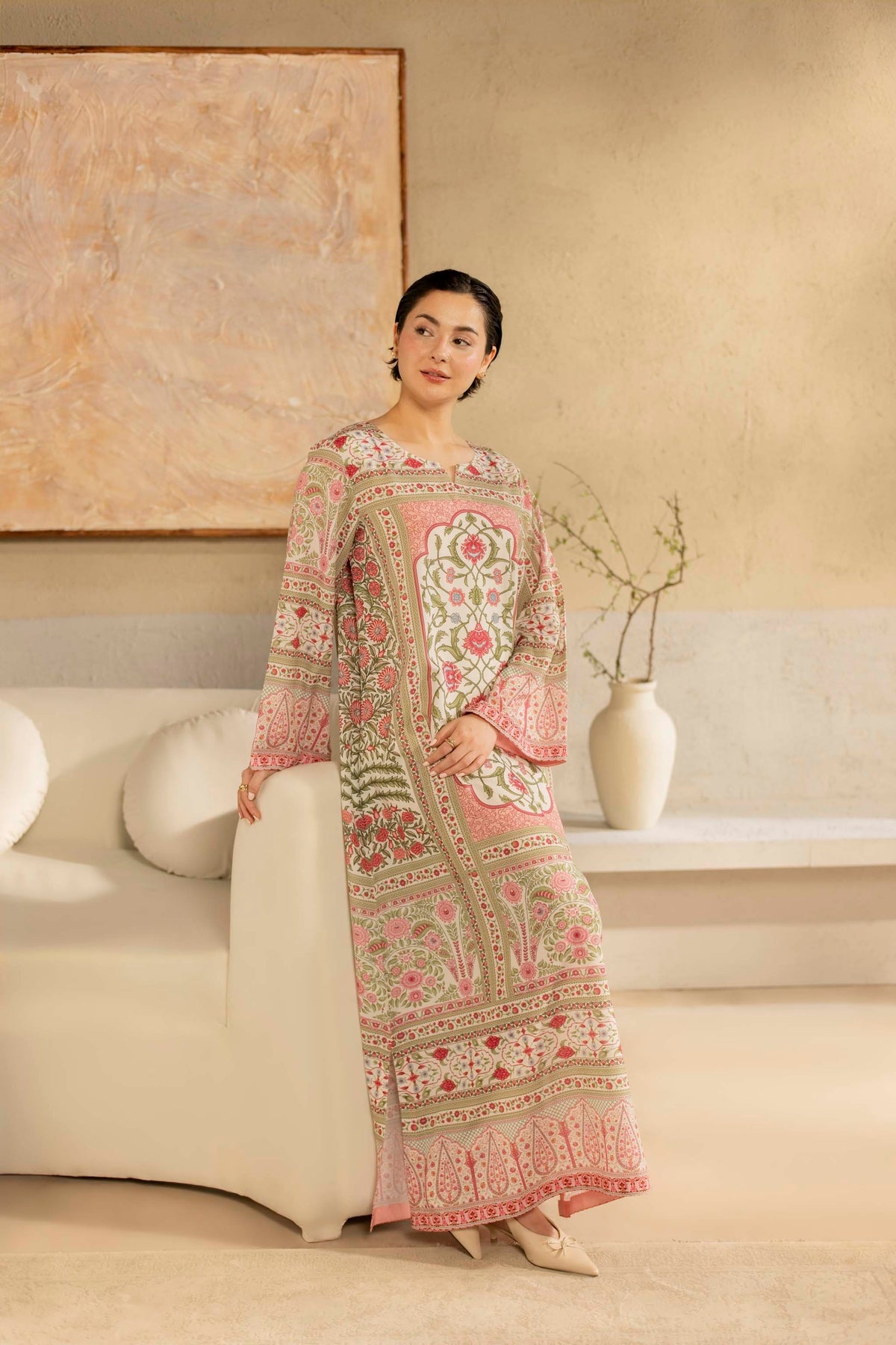 Grip Silk Kaftaan - HM07