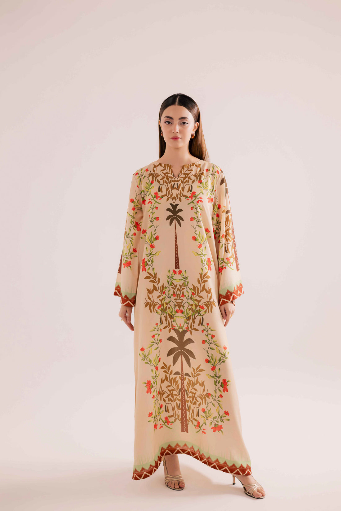 KF12 - Printed Kaftaan