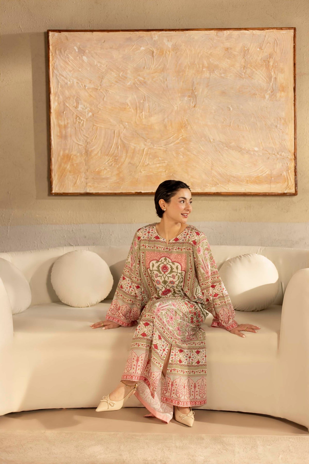 Grip Silk Kaftaan - HM07