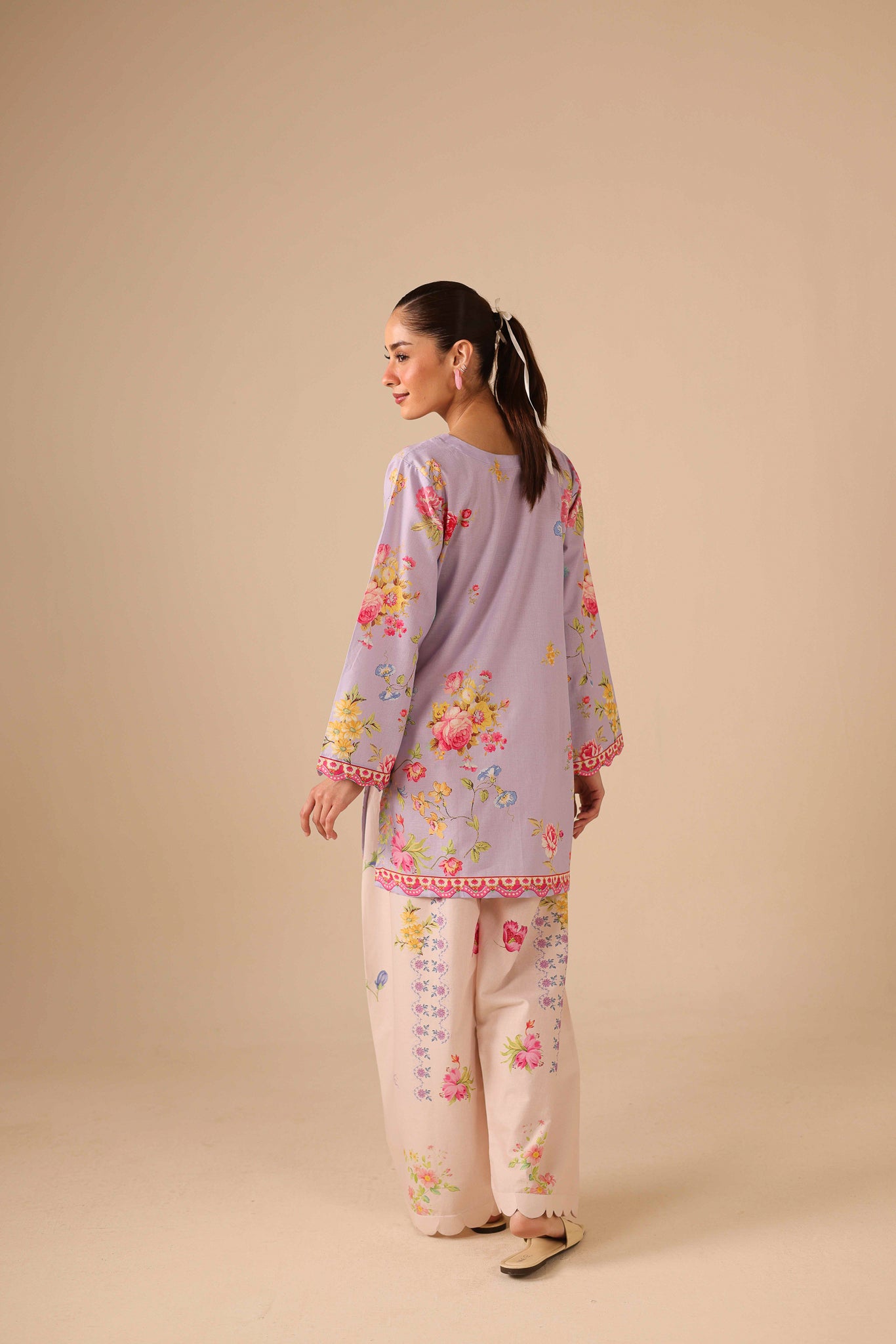2PC Summer Lawn Dress - 44258