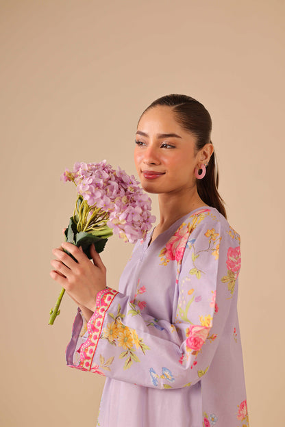 2PC Summer Lawn Dress - 44258