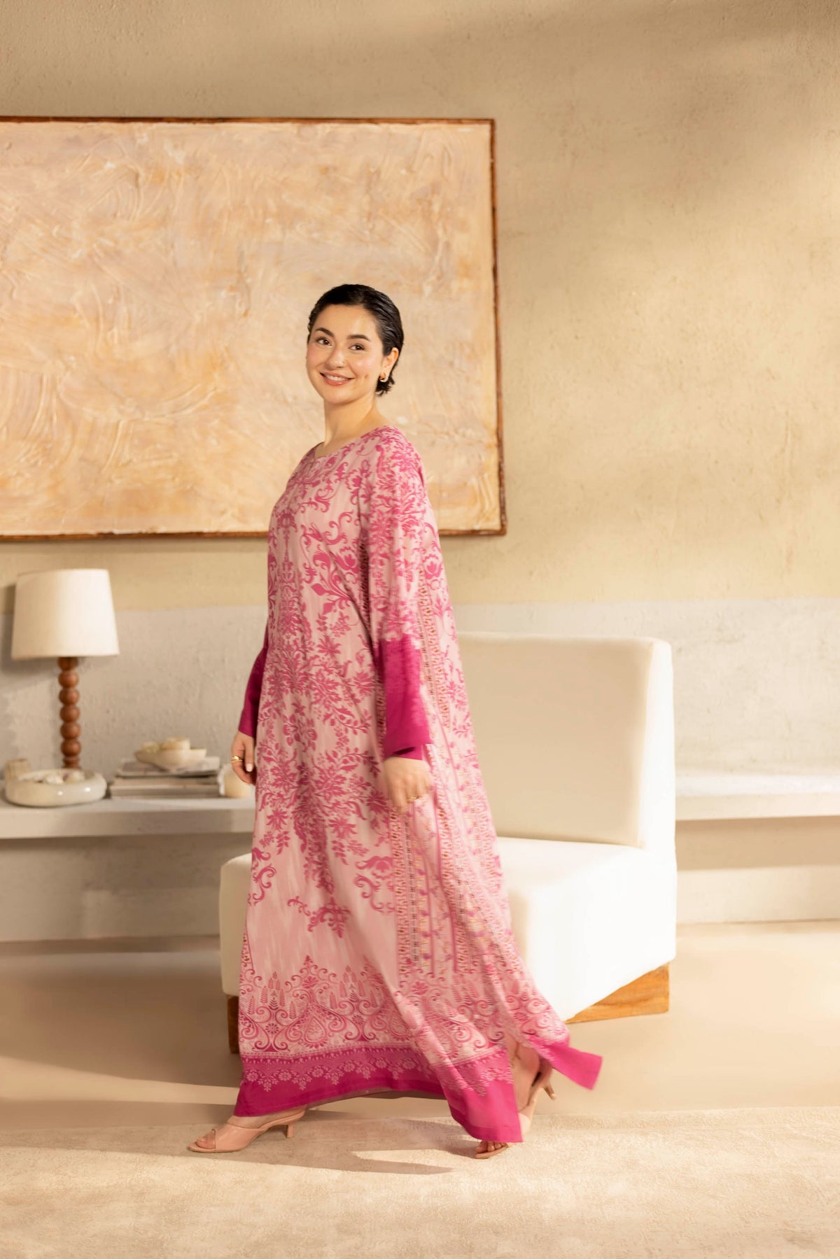 Grip Silk Kaftaan - HM08