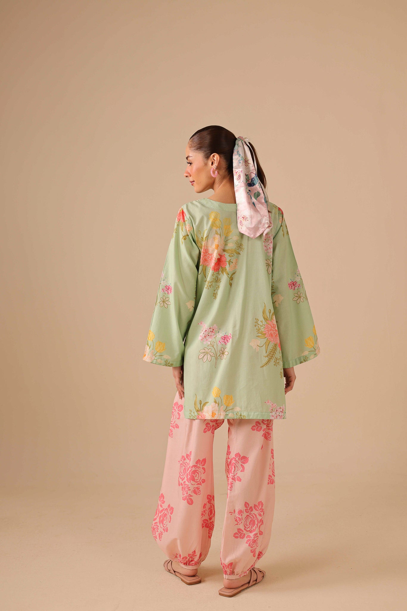 2PC Summer Lawn Dress - 44285