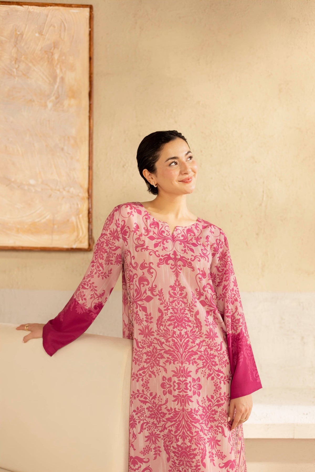 Grip Silk Kaftaan - HM08
