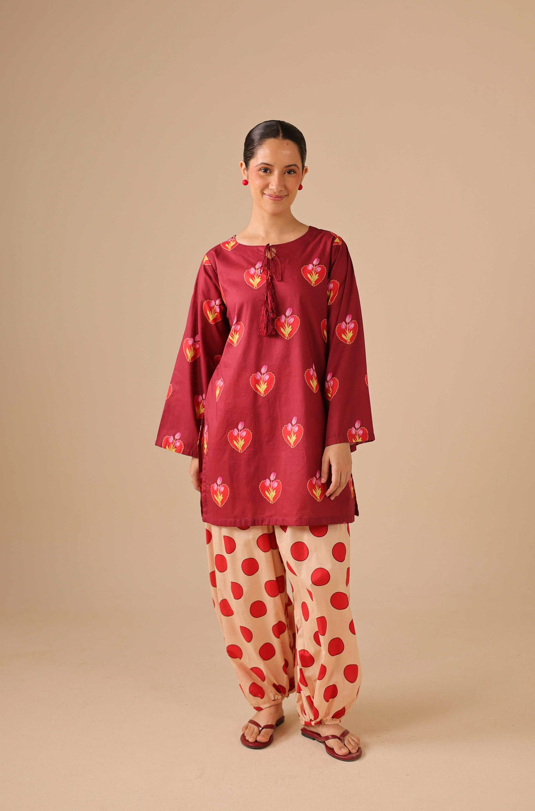 2PC Summer Lawn Dress - 44253