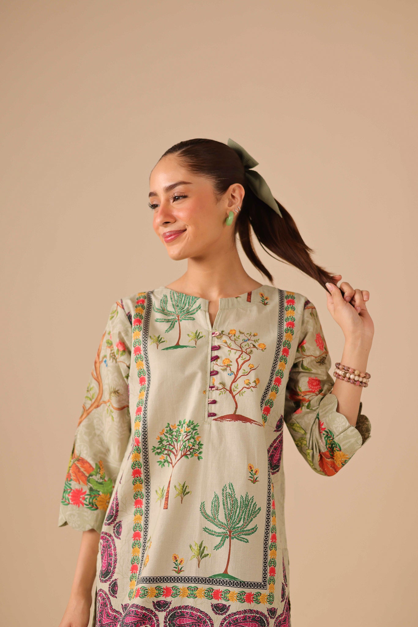 2PC Summer Lawn Dress - 44283