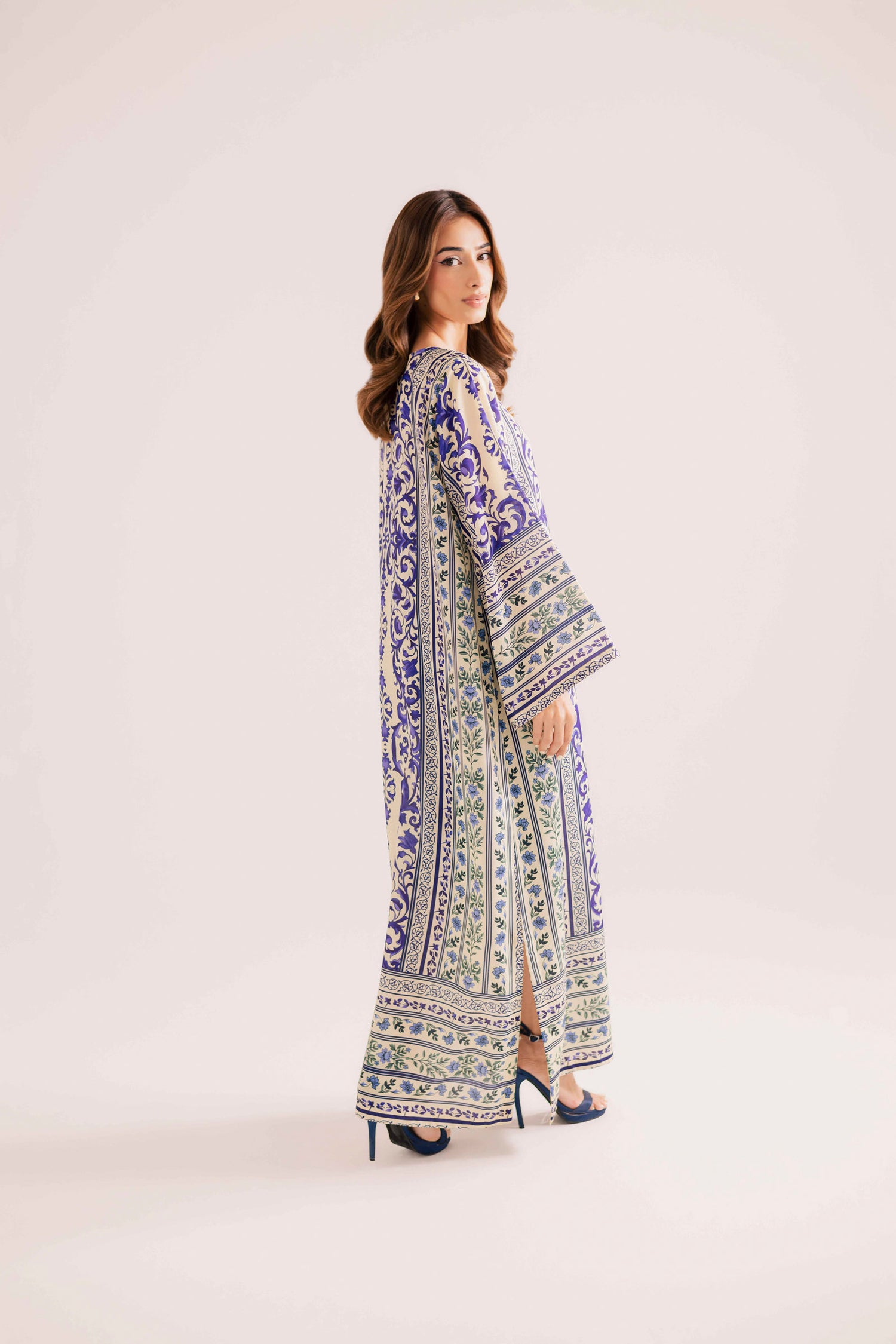 KF14 - Printed Kaftaan