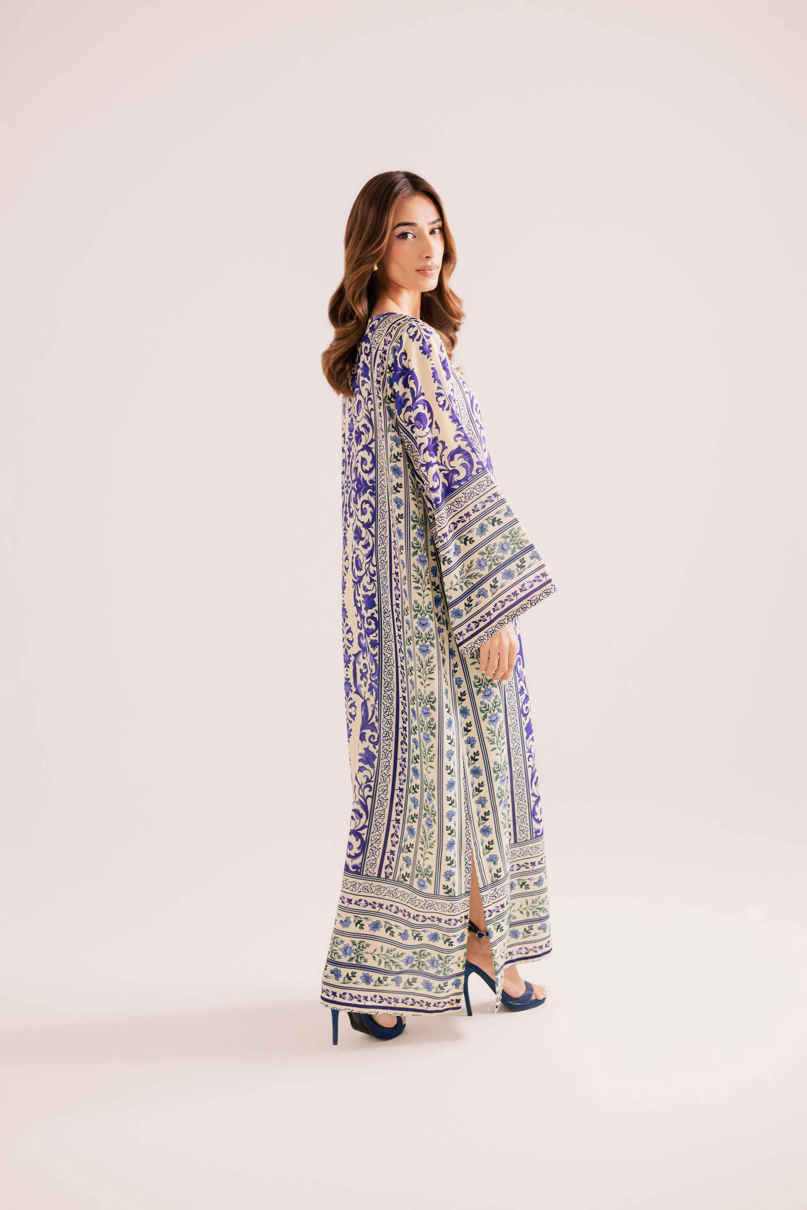 KF14 - Printed Kaftaan