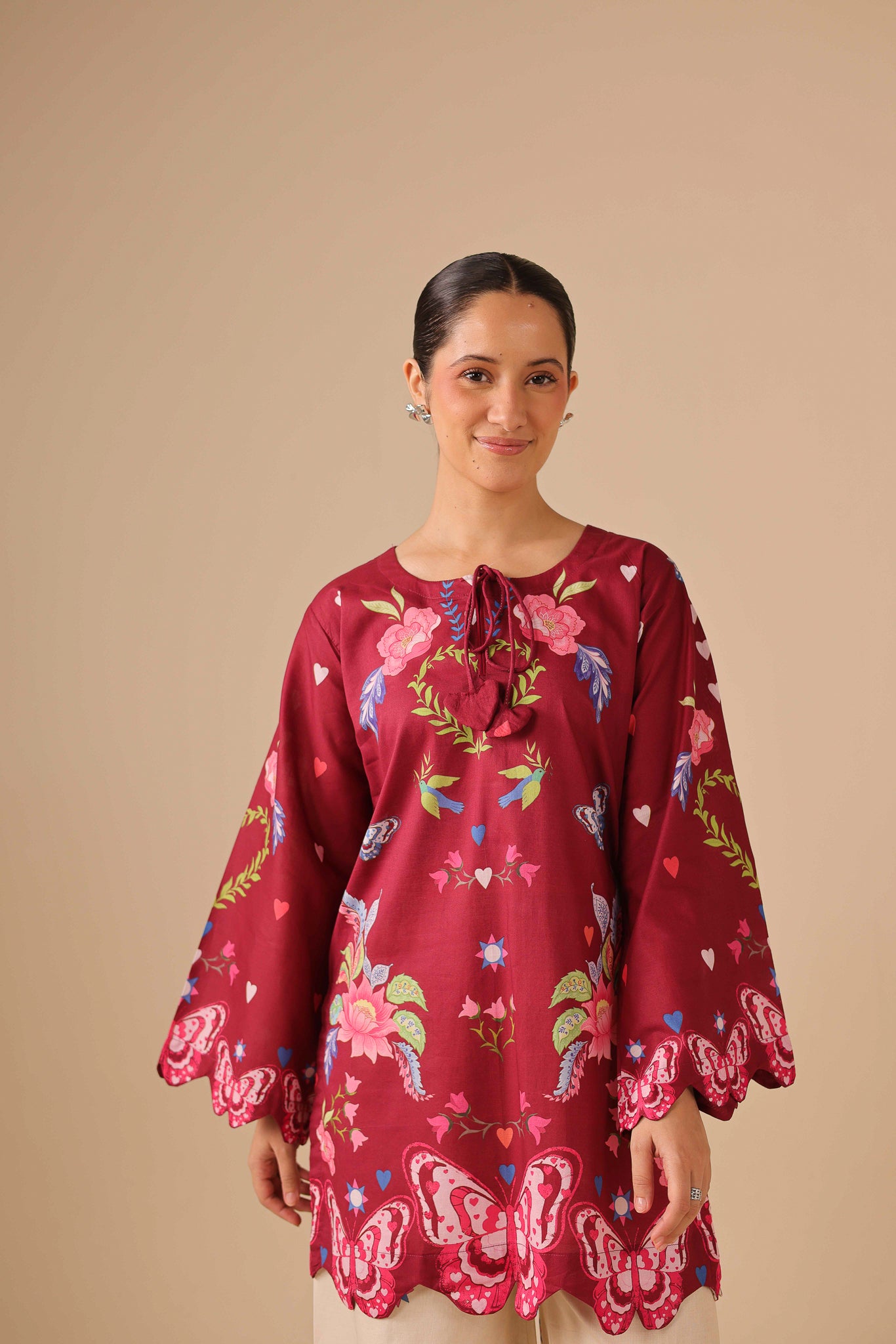 2PC Summer Lawn Dress - 44236