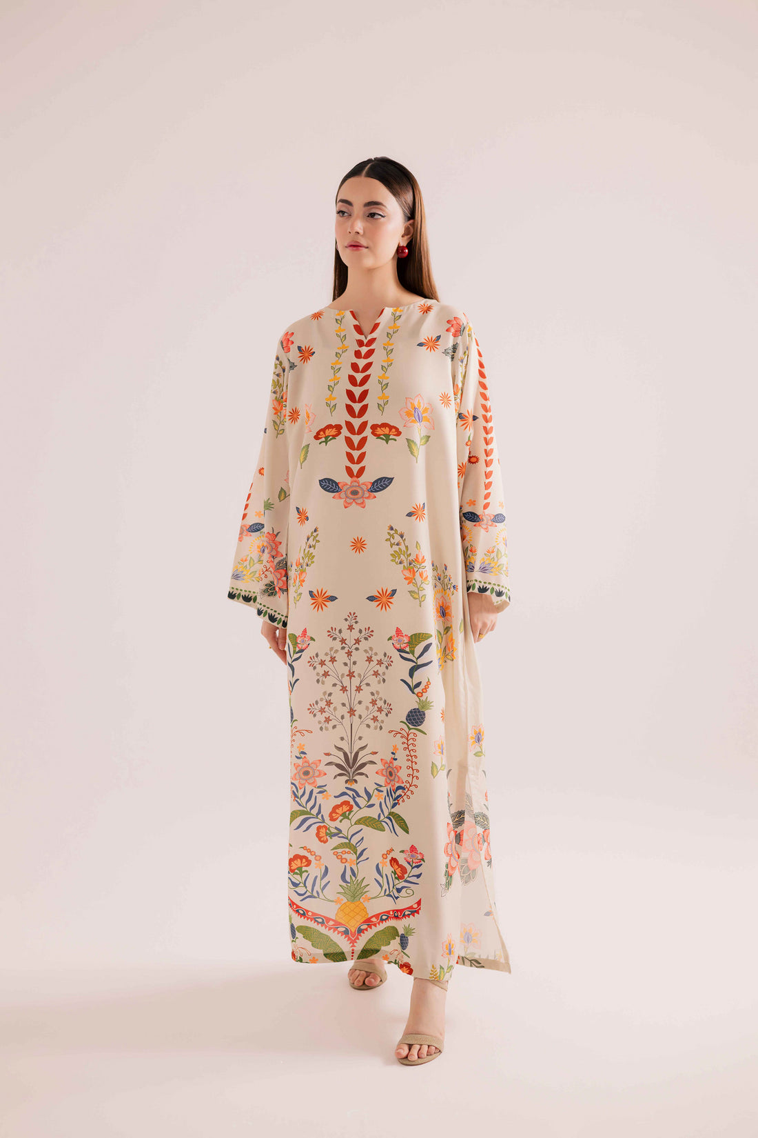 KF17 - Printed Kaftaan