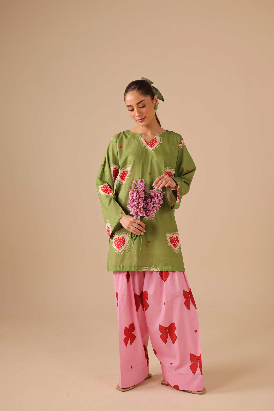 2PC Summer Lawn Dress - 44278