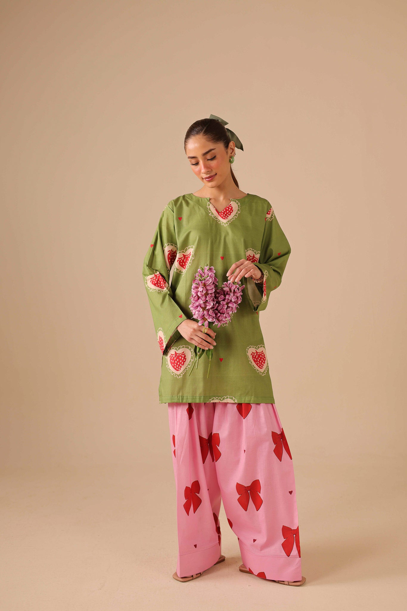 2PC Summer Lawn Dress - 44278
