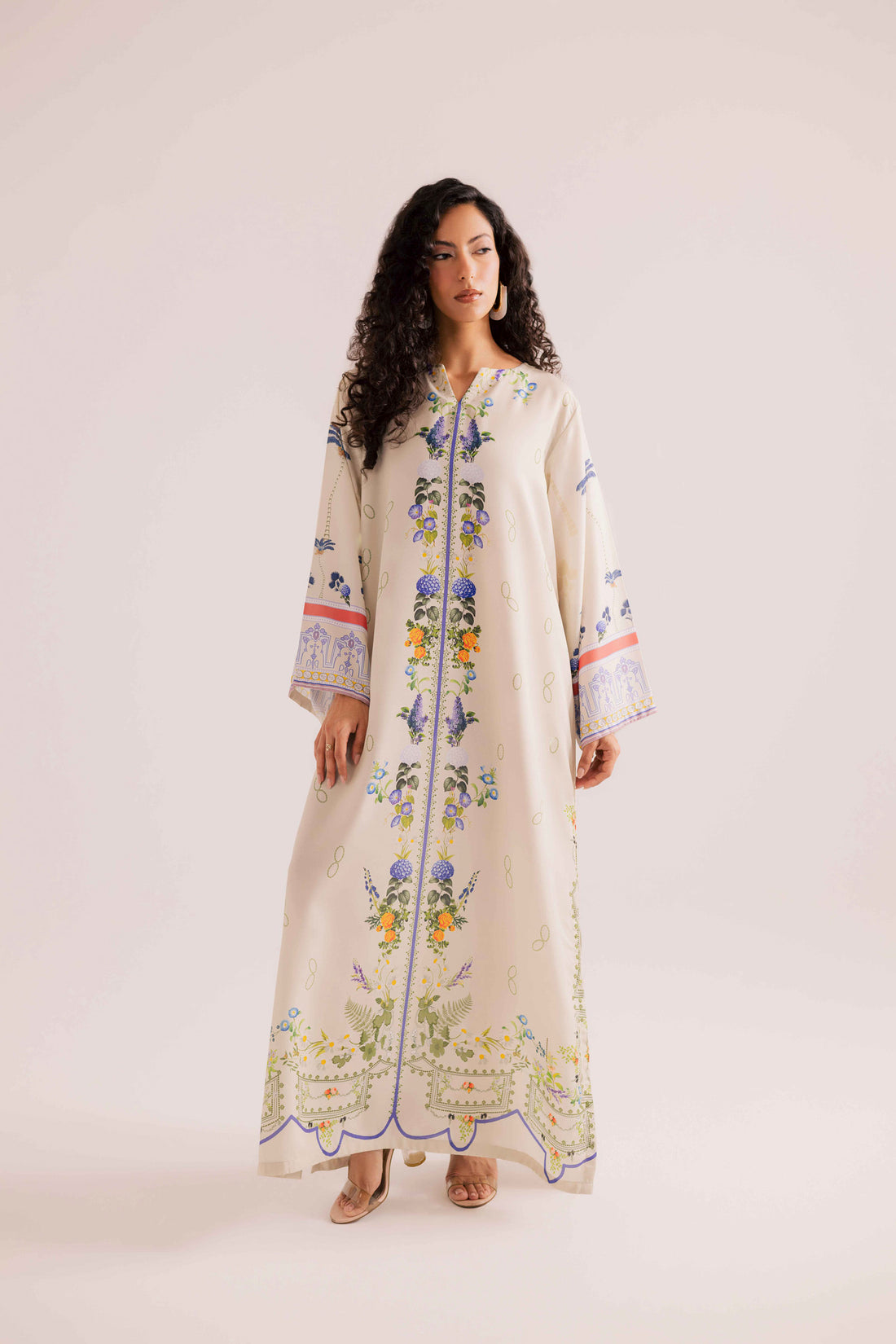 KF18 - Printed Kaftaan