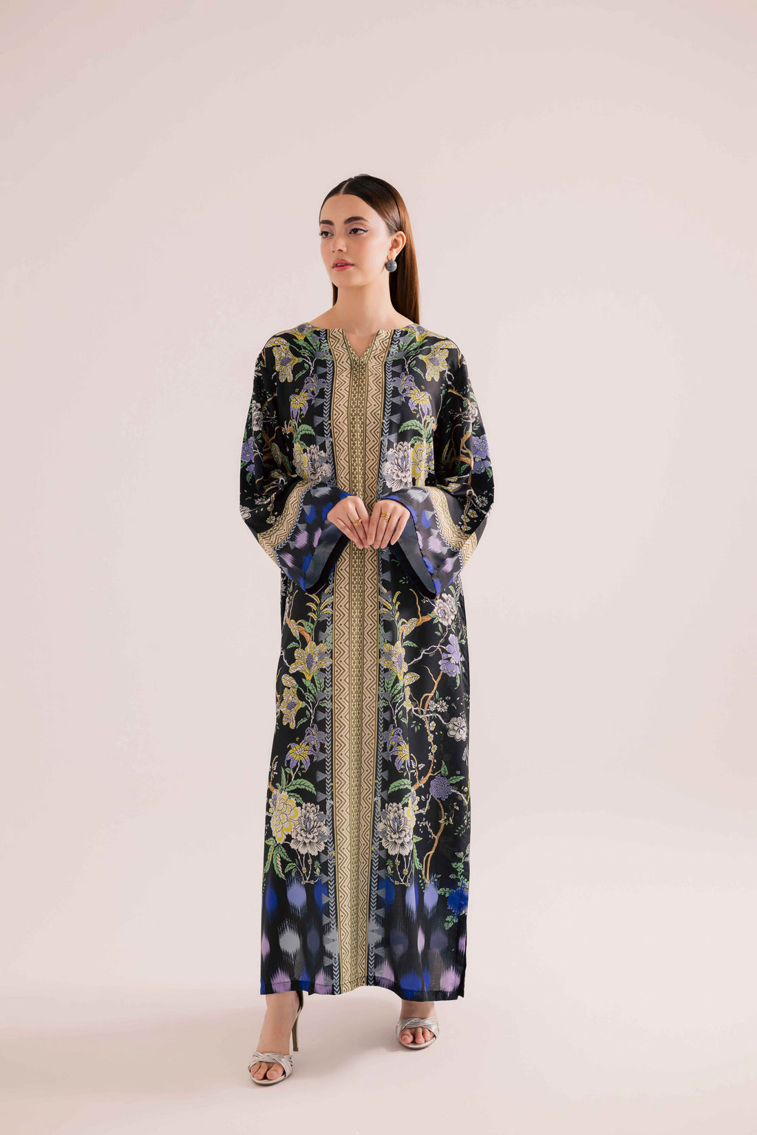KF19 - Printed Kaftaan