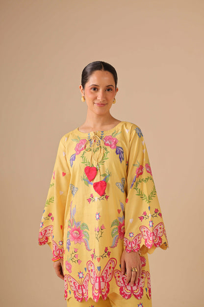 2PC Summer Lawn Dress - 44238