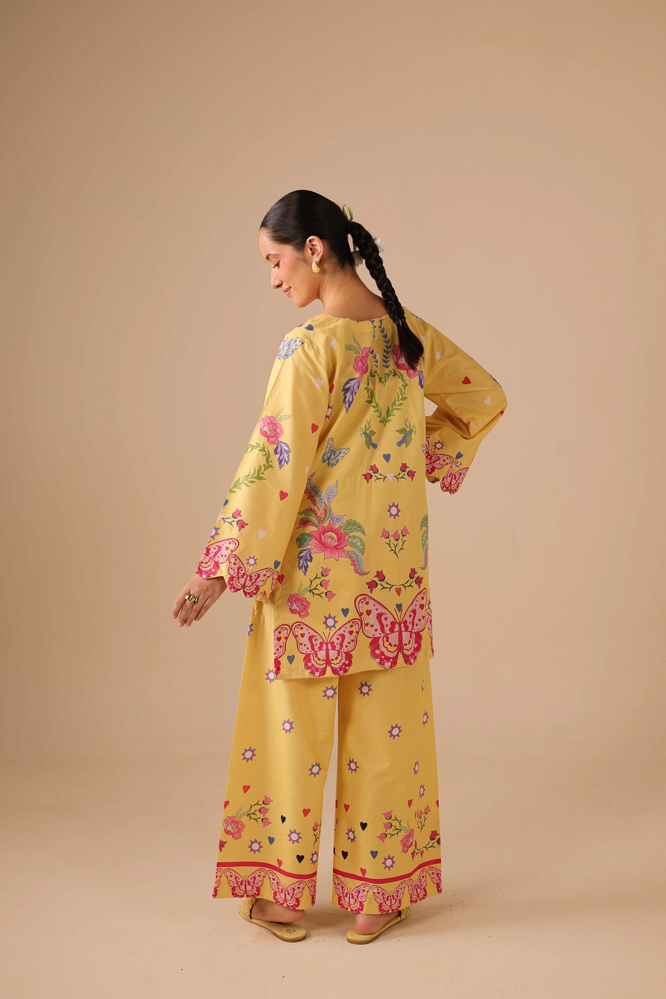 2PC Summer Lawn Dress - 44238