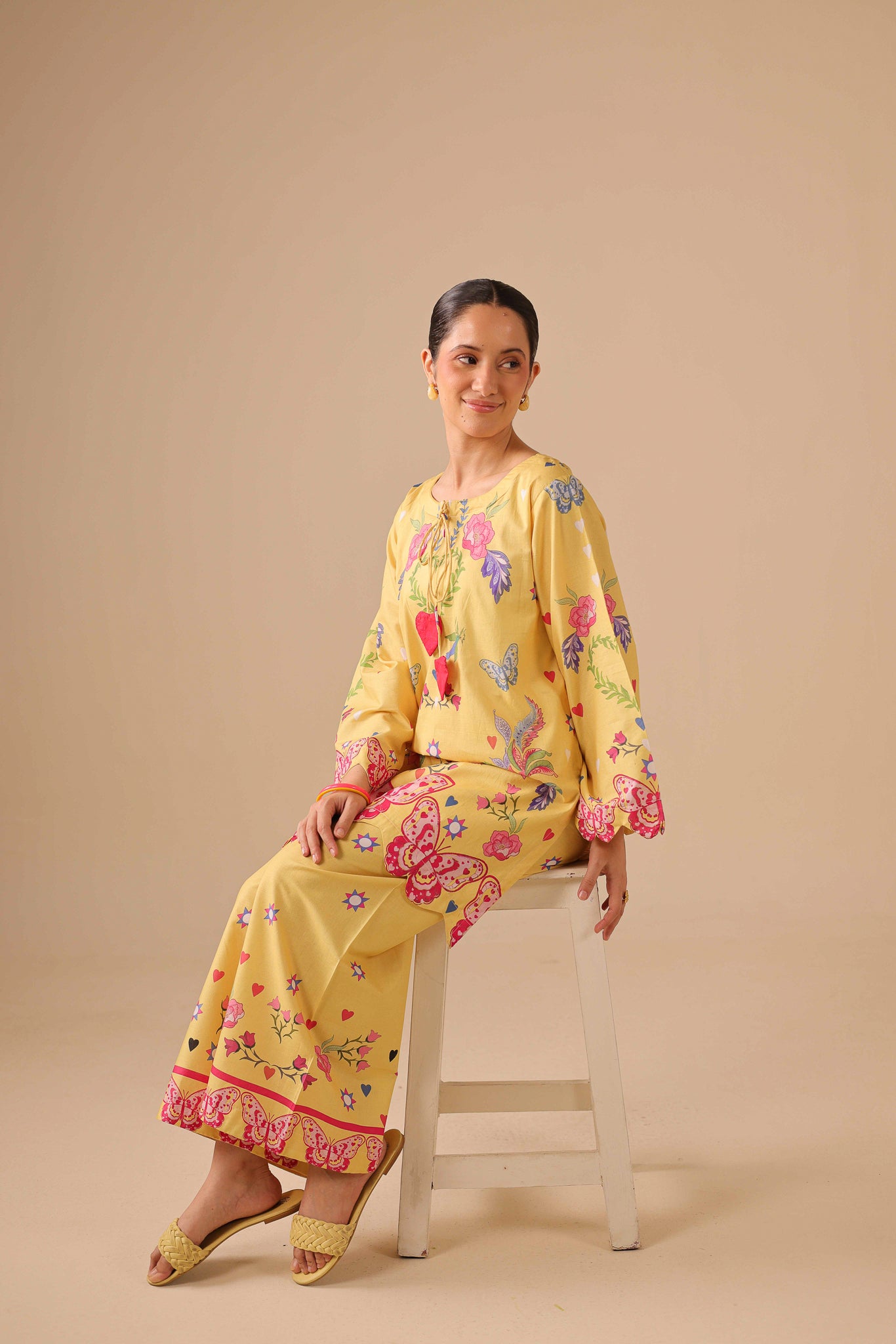 2PC Summer Lawn Dress - 44238