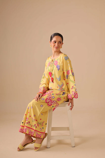 2PC Summer Lawn Dress - 44238