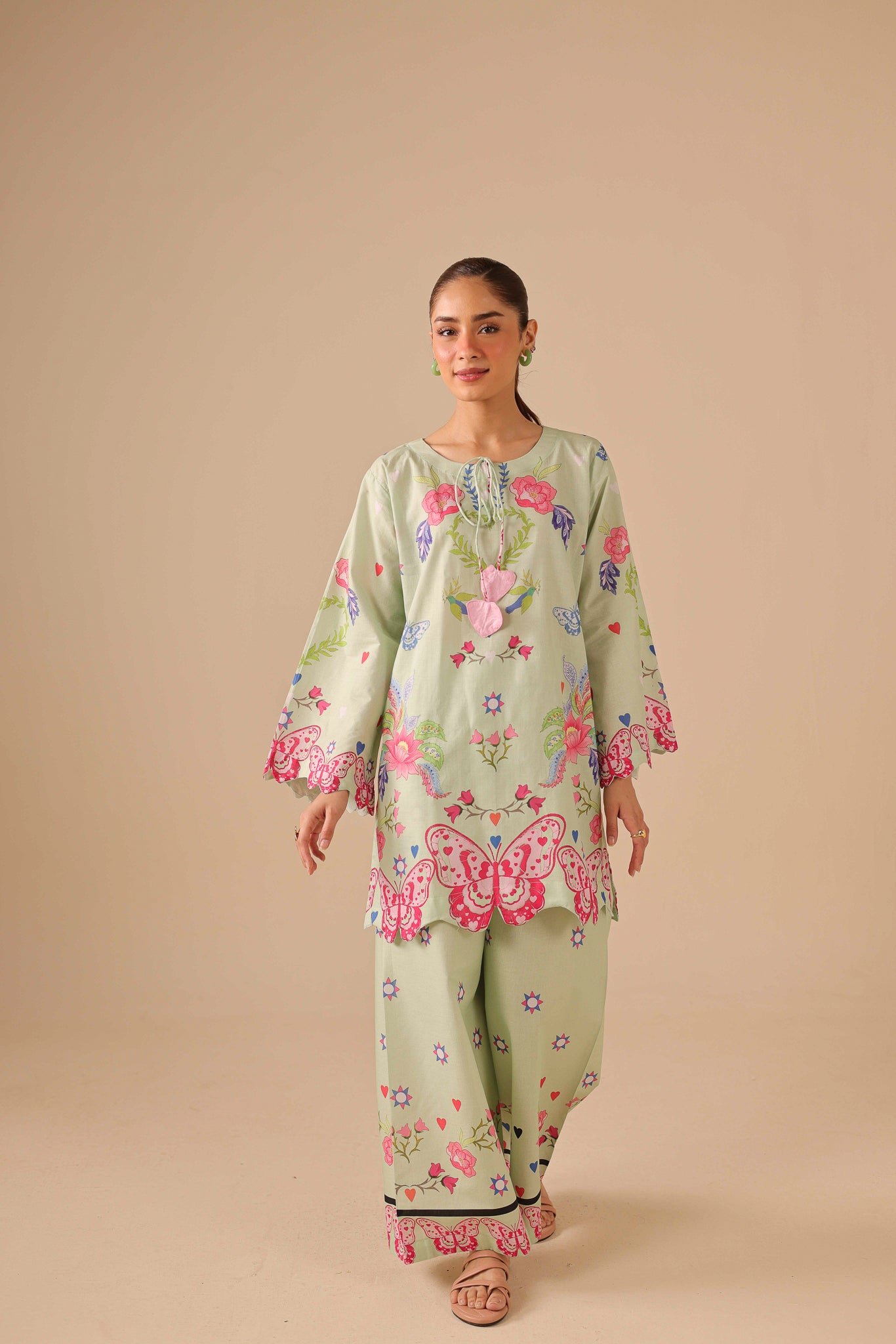 2PC Summer Lawn Dress - 44240