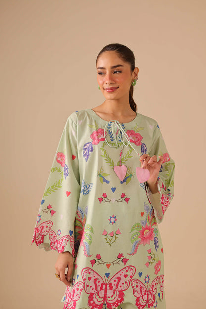 2PC Summer Lawn Dress - 44240