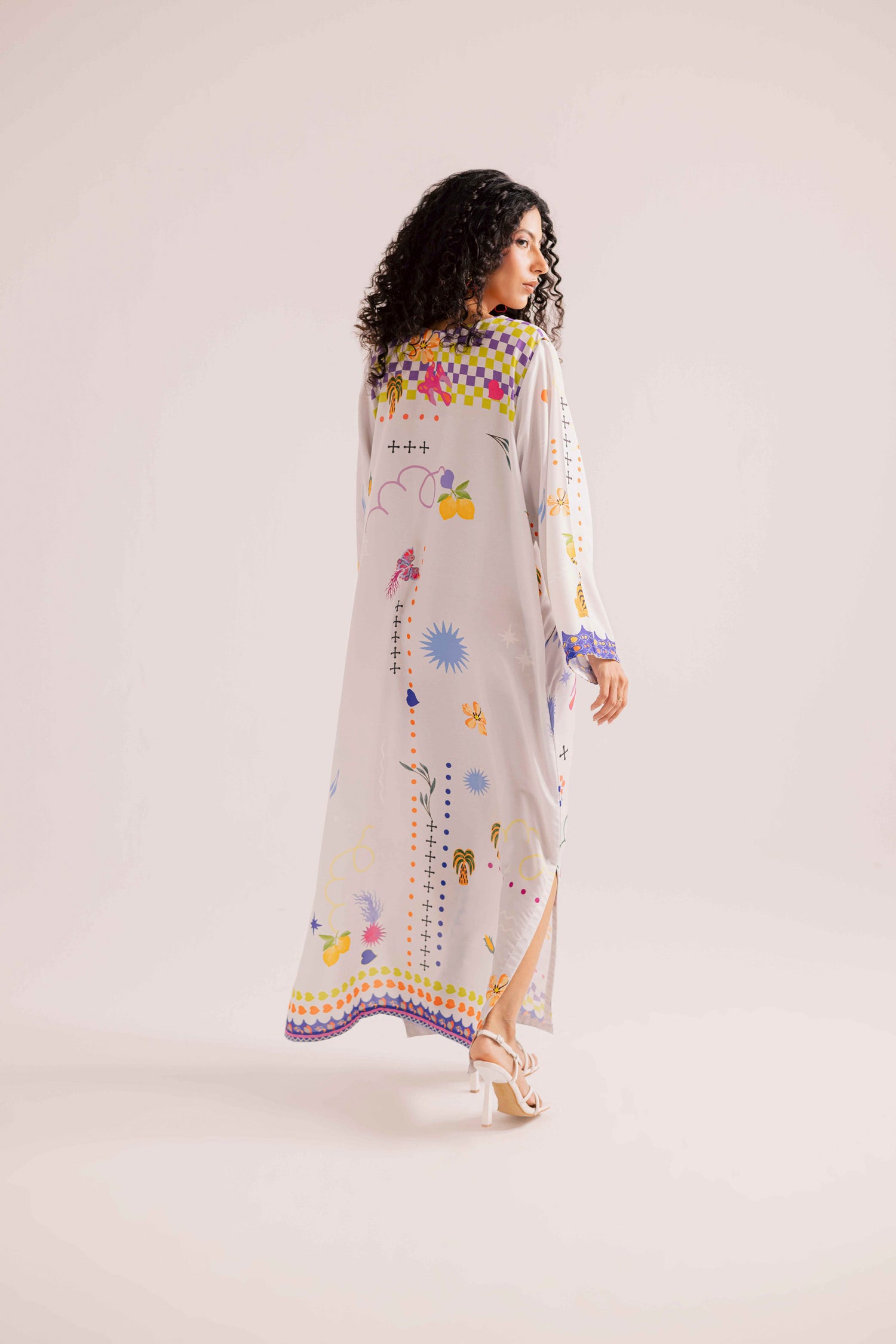 KF22 - Printed Kaftaan