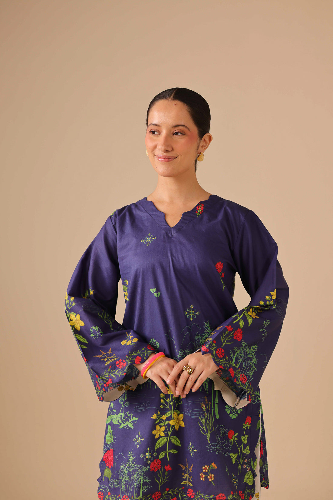 2PC Summer Lawn Dress - 44261