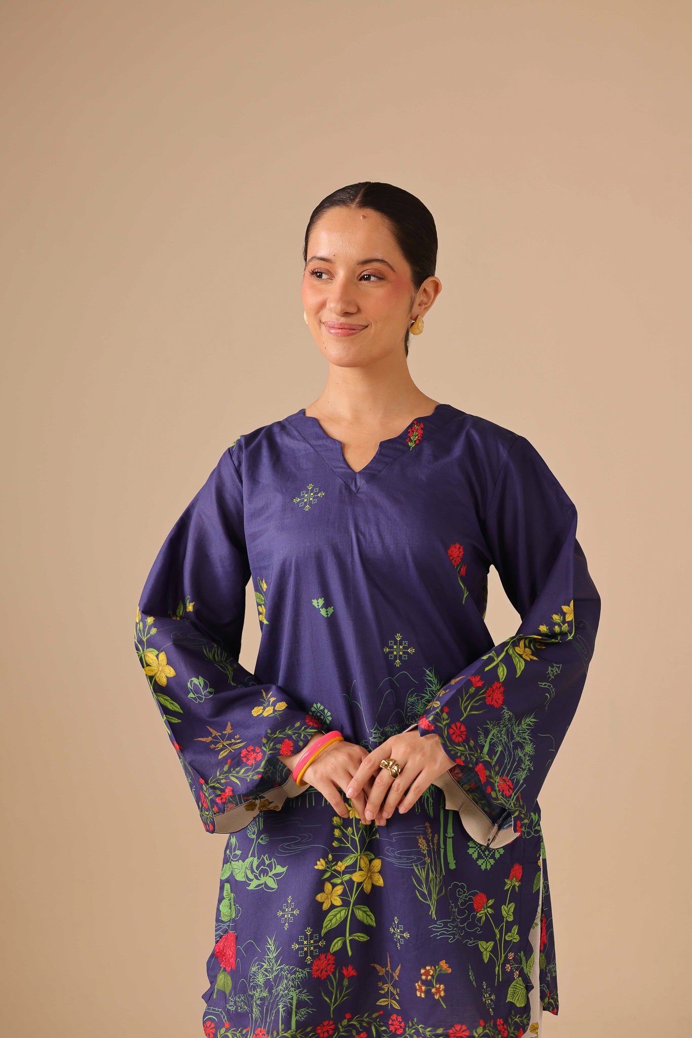 2PC Summer Lawn Dress - 44261