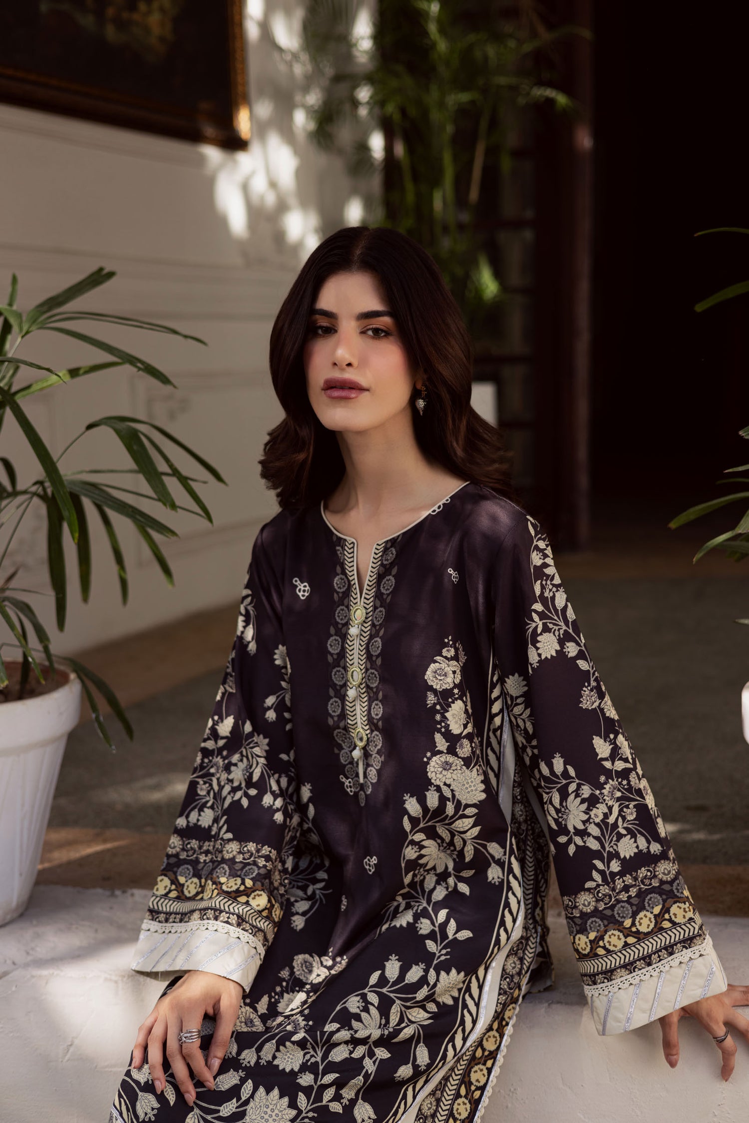 2PC Luxury Printed Pret- LP04