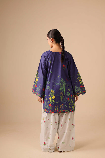 2PC Summer Lawn Dress - 44261
