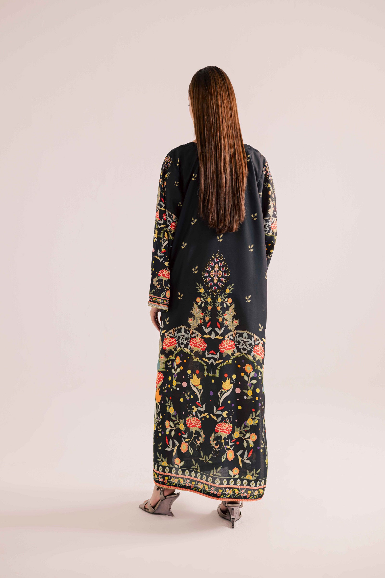 KF23 - Printed Kaftaan
