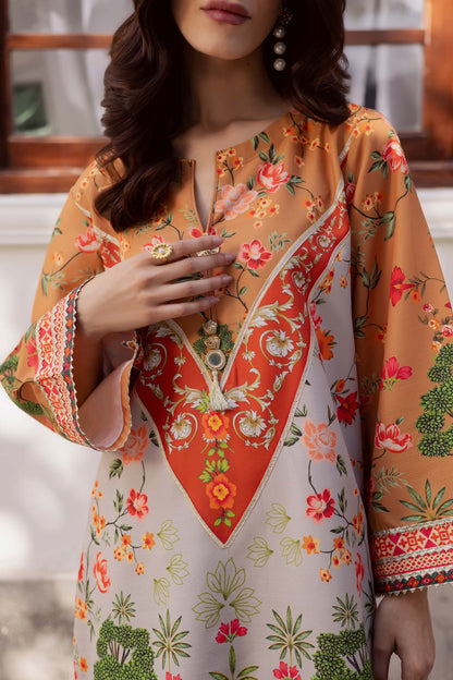 2PC Luxury Printed Pret- LP08