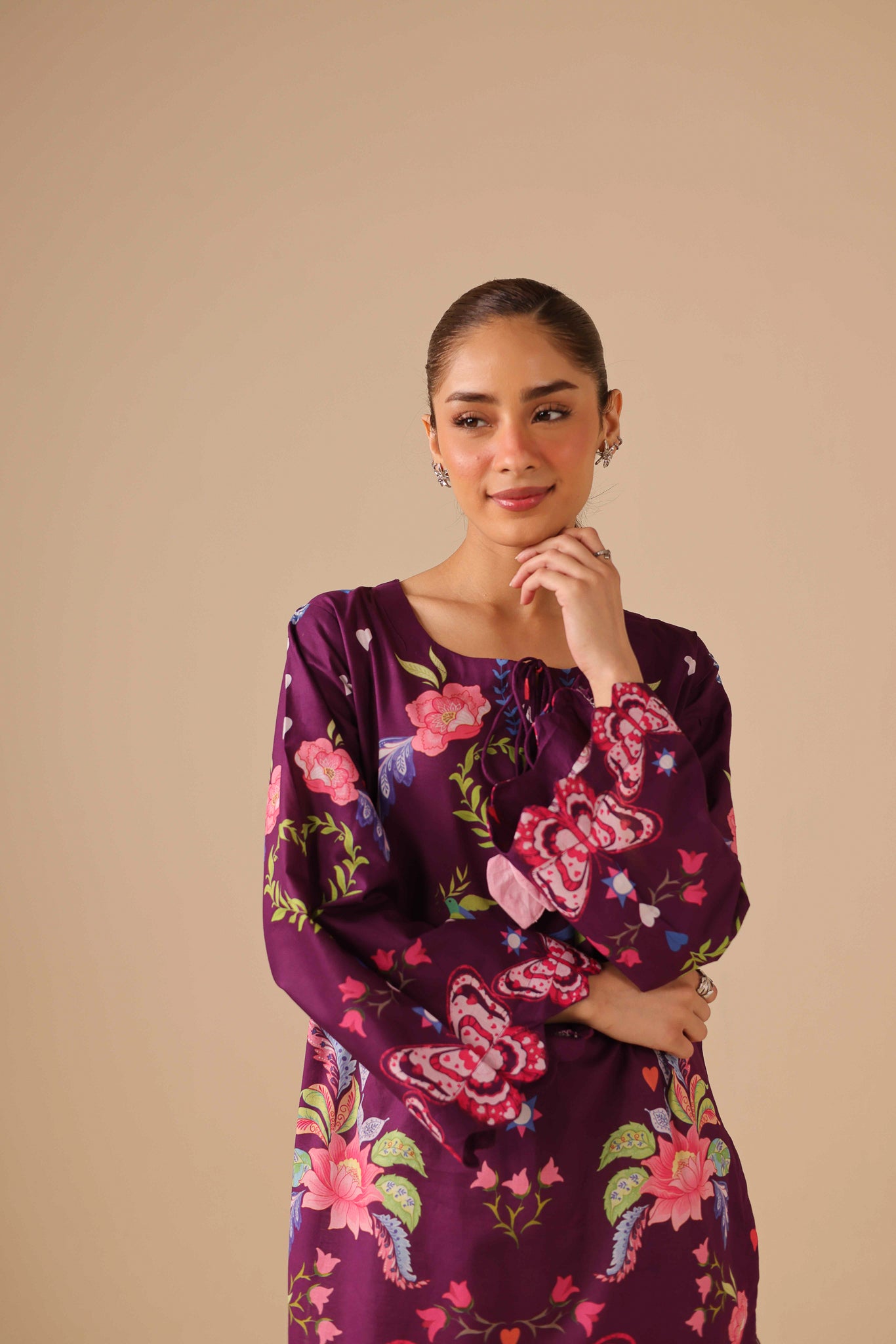 2PC Summer Lawn Dress - 44237