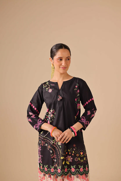 2PC Summer Lawn Dress - 44266