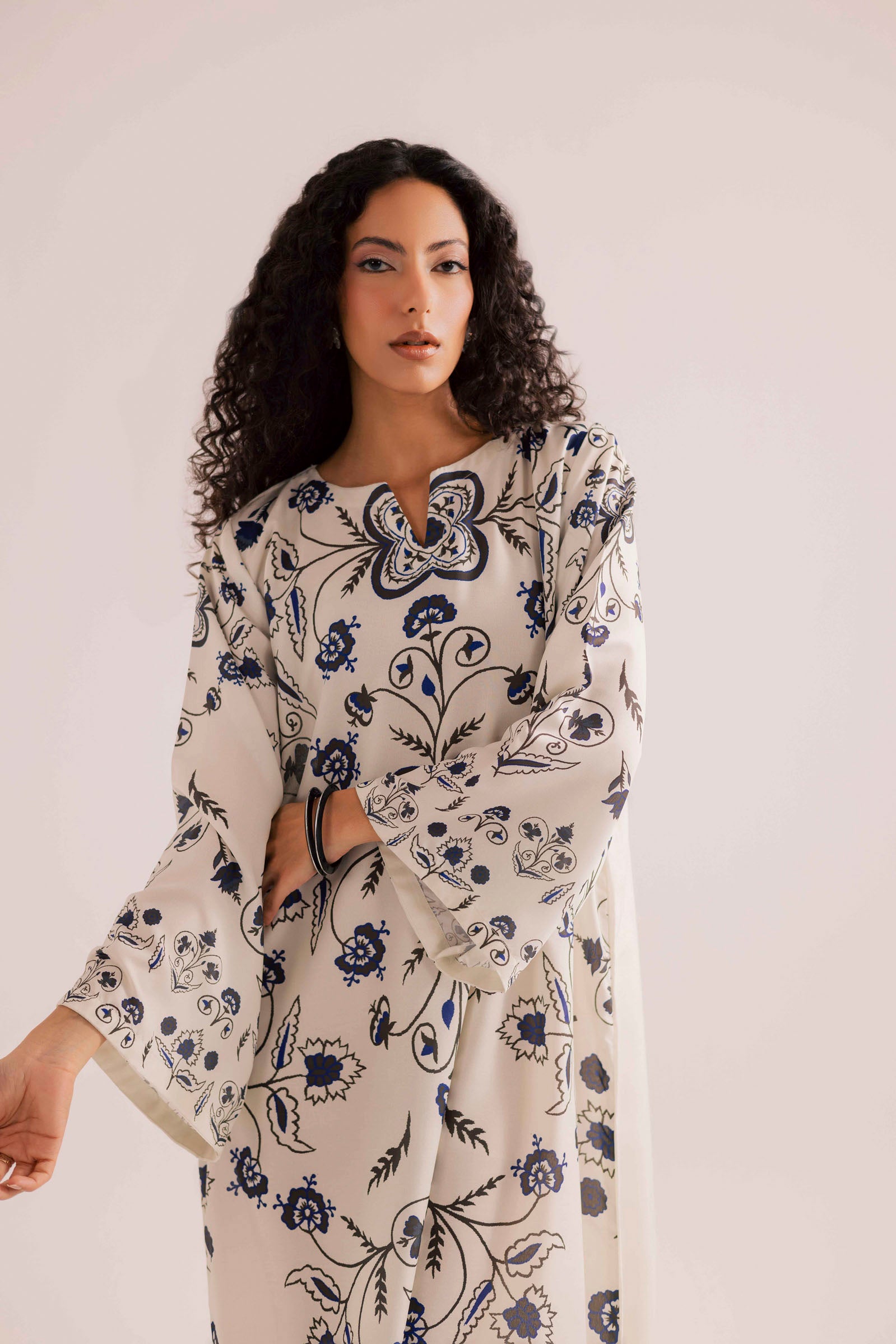 KF26 - Printed Kaftaan