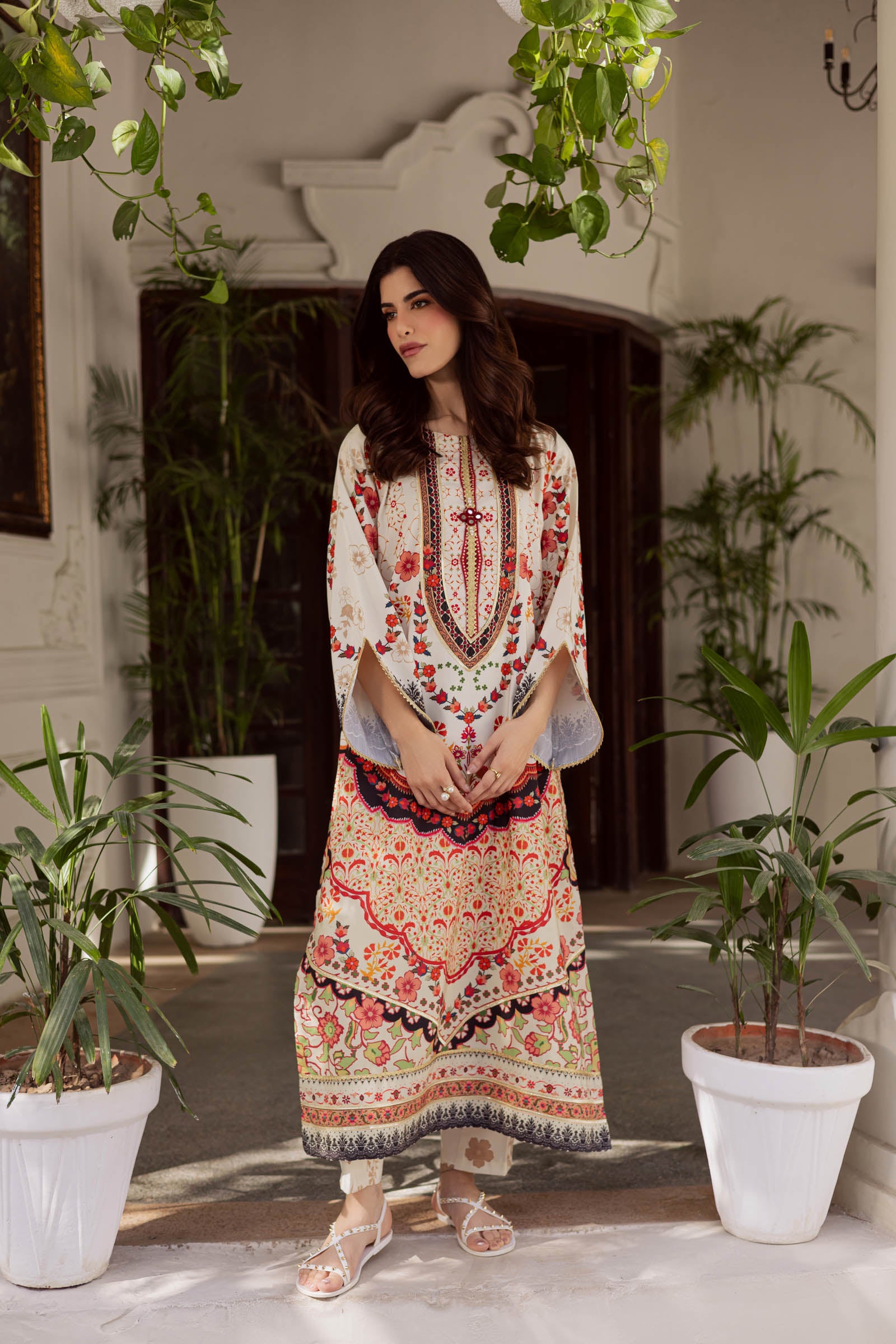 2PC Luxury Printed Pret- LP02