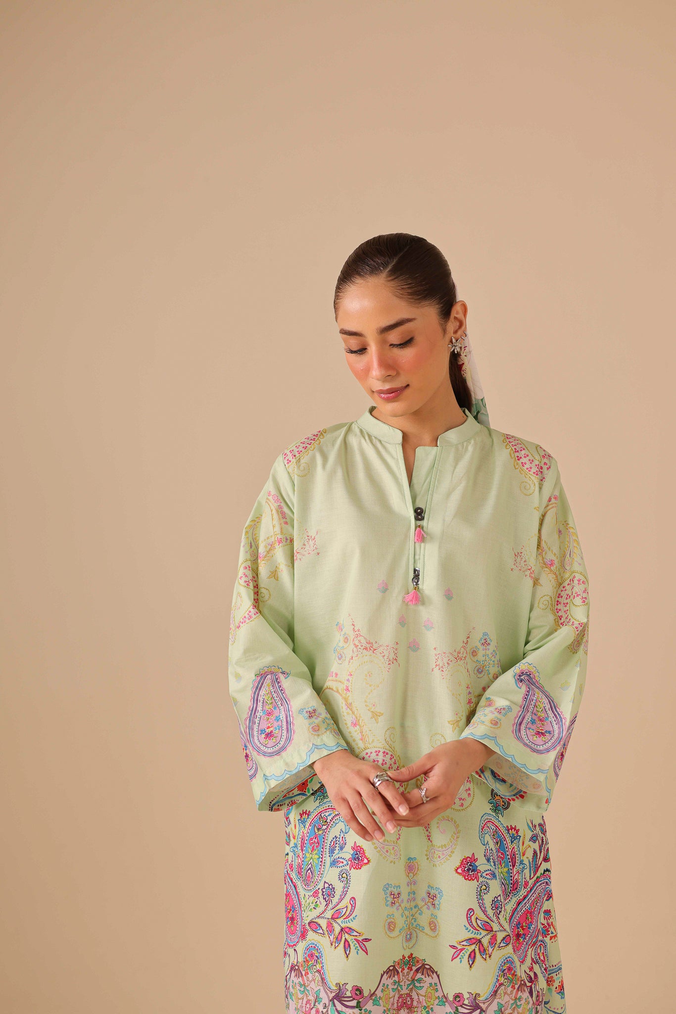 2PC Summer Lawn Dress - 44243