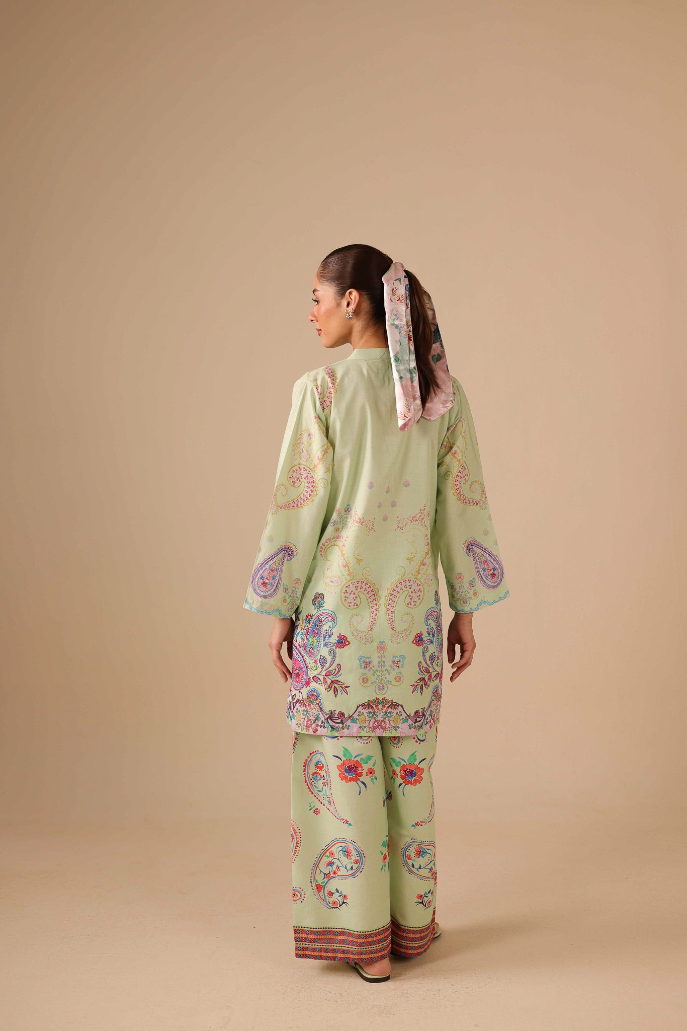 2PC Summer Lawn Dress - 44243