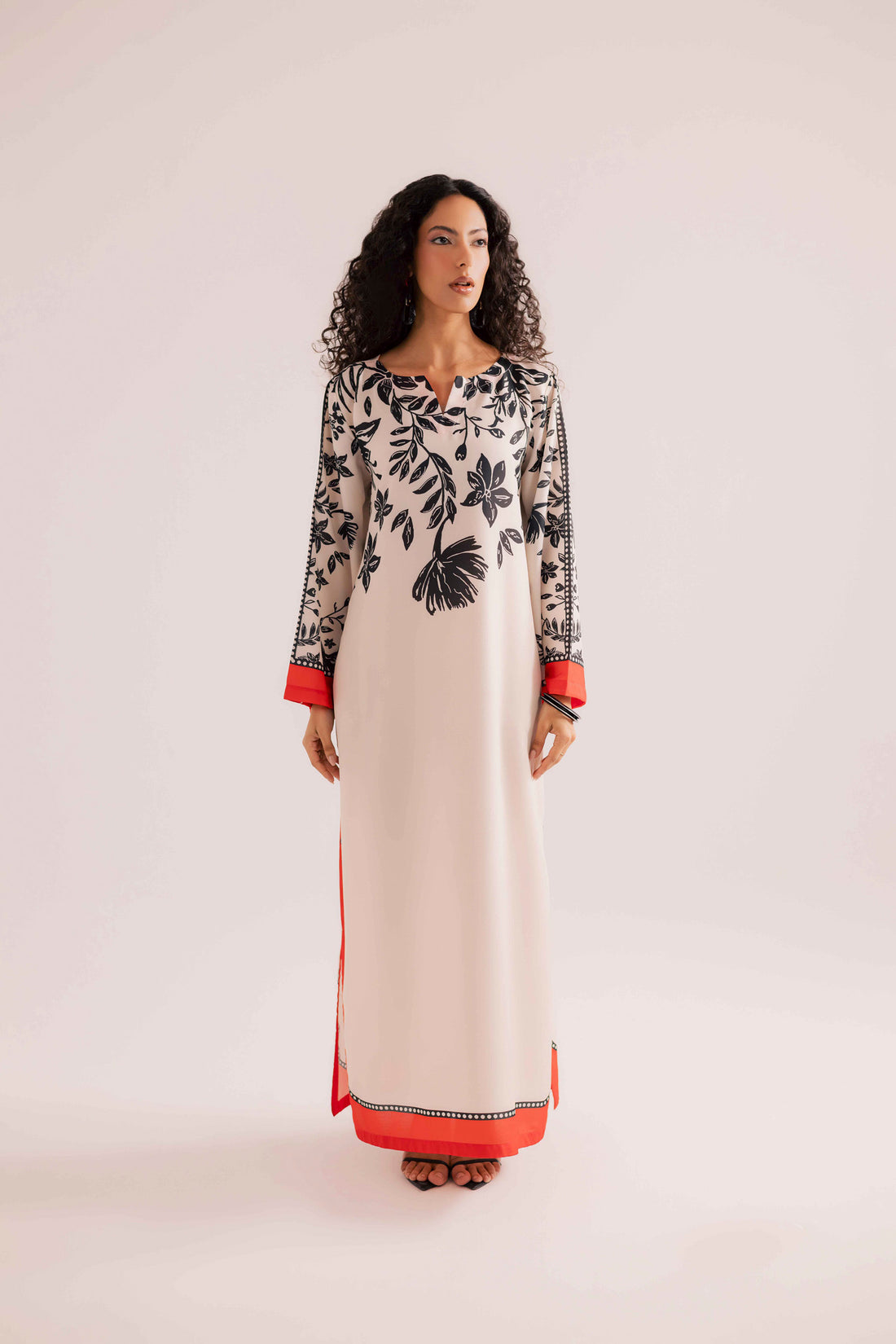 KF27 - Printed Kaftaan
