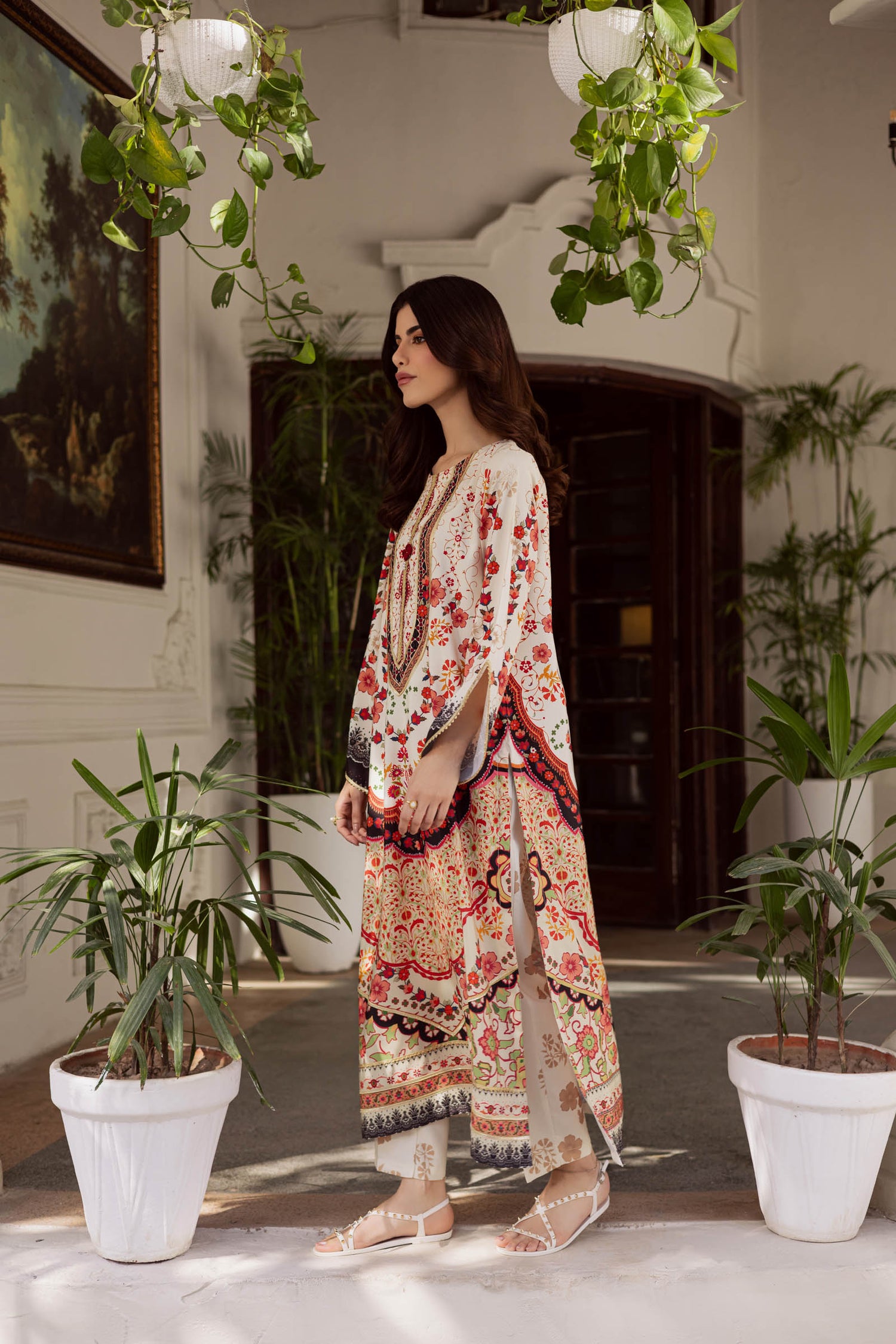 2PC Luxury Printed Pret- LP02