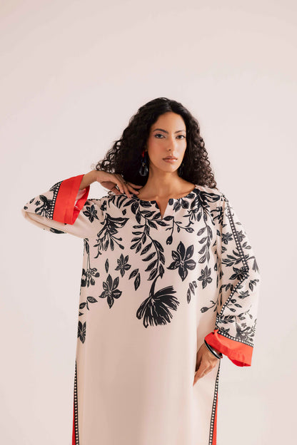 KF27 - Printed Kaftaan