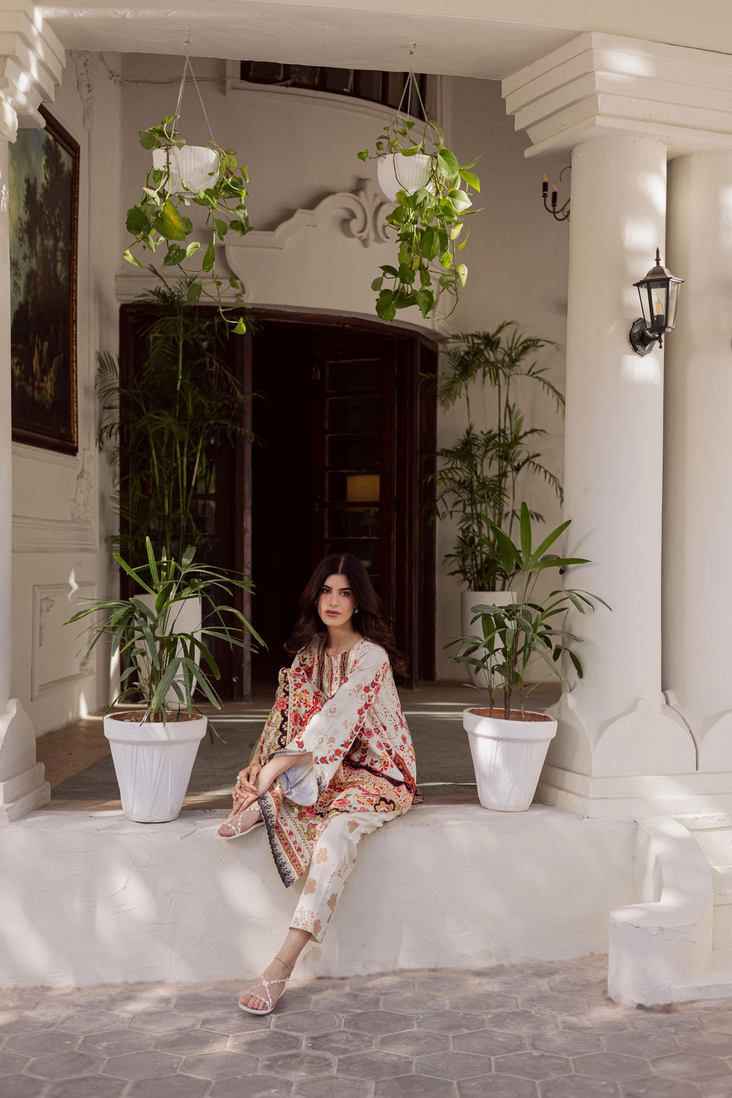 2PC Luxury Printed Pret- LP02