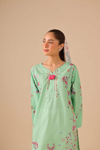 2PC Summer Lawn Dress - 44264