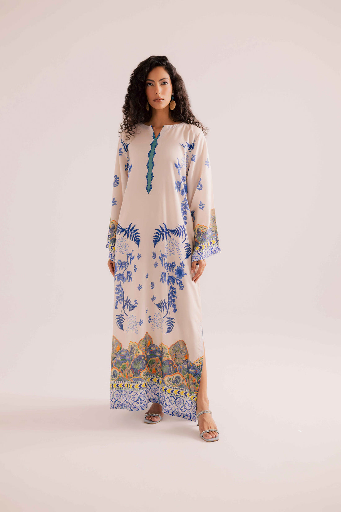 KF28 - Printed Kaftaan