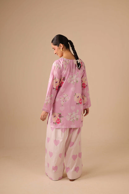 2PC Summer Lawn Dress - 44286