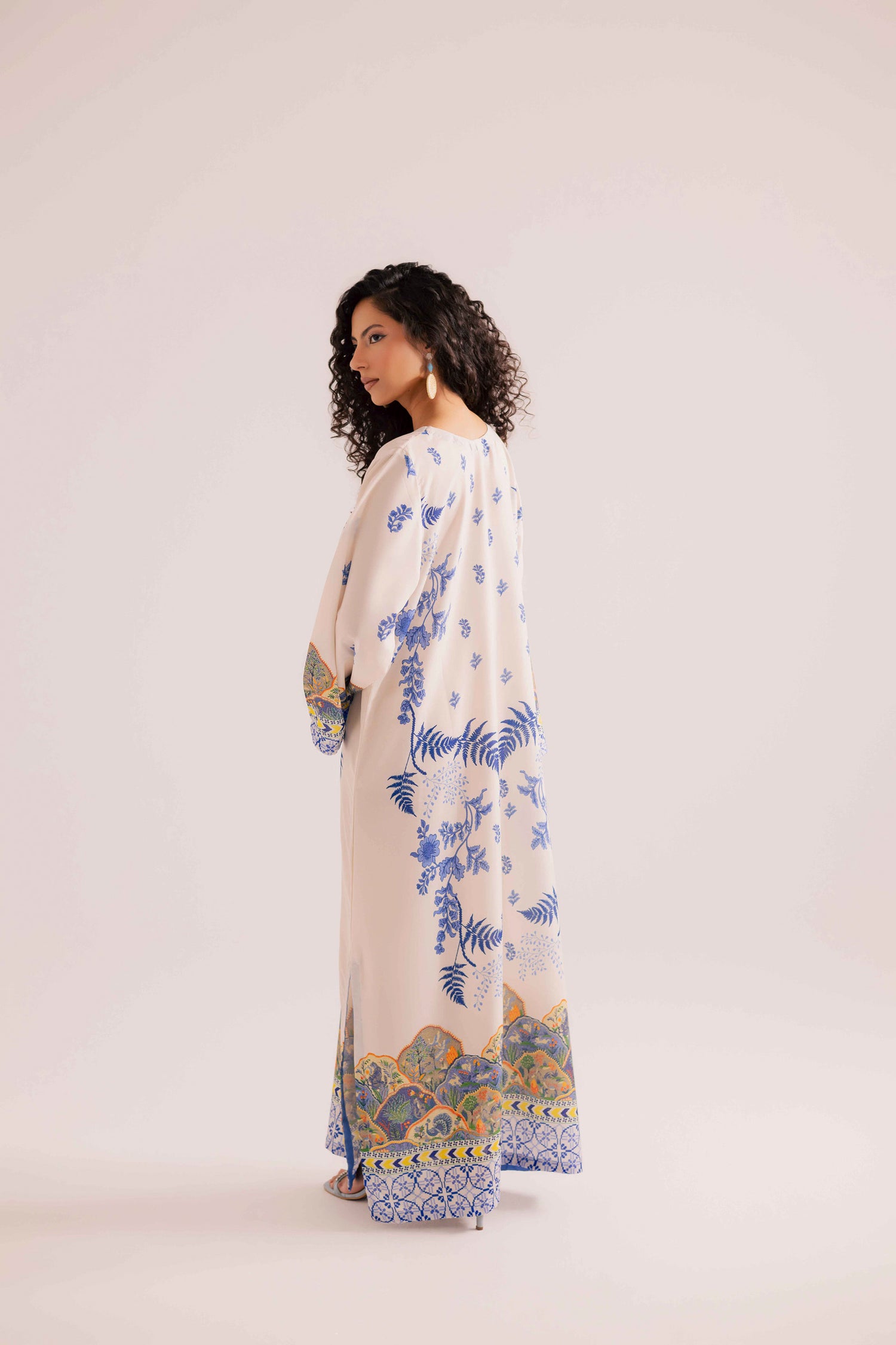 KF28 - Printed Kaftaan