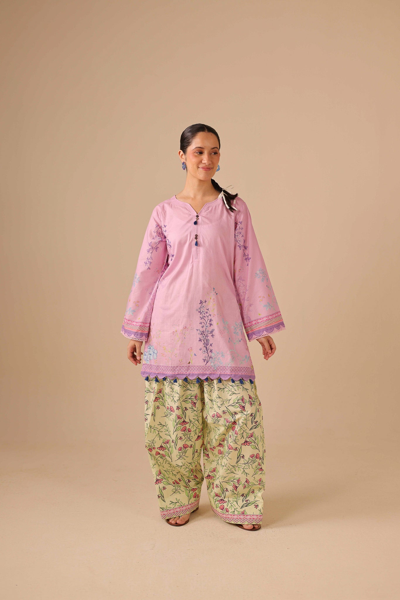 2PC Summer Lawn Dress - 44248