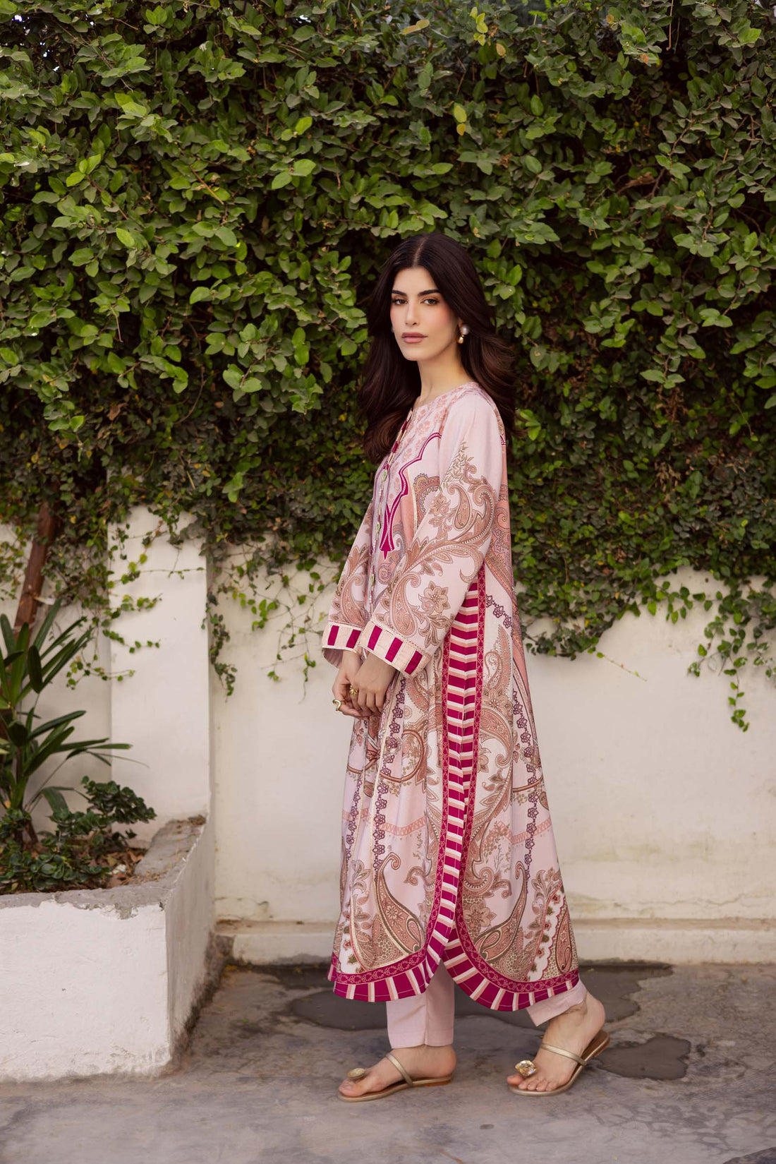 2PC Luxury Printed Pret- LP07