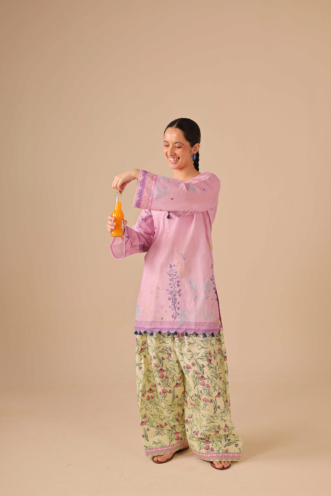 2PC Summer Lawn Dress - 44248